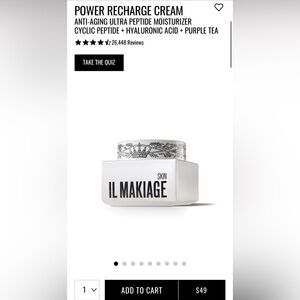 NEW!! IL MAIKAGE Power Recharge Cream!